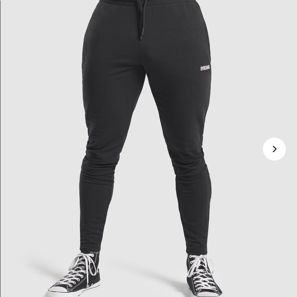 Gymshark Pants Mens Gymshark Fit Tapered Joggers Black Poshmark
